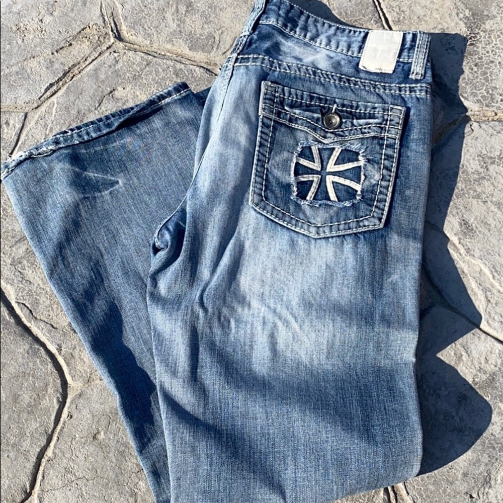 Helix Bootcut Stylish Jeans 34x32